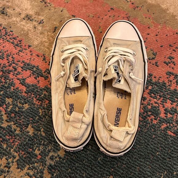 Converse Beige slip on sneakers - Picture 3 of 6